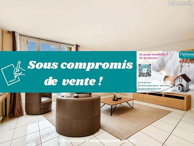 Appartement 3 pièces 62 m²