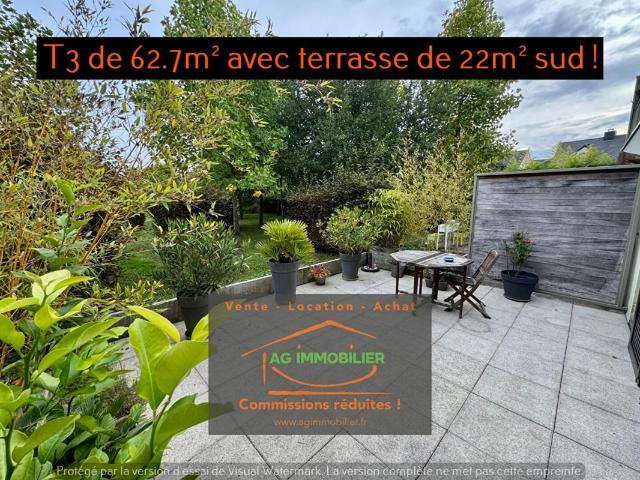 Appartement 3 pièces 62 m²