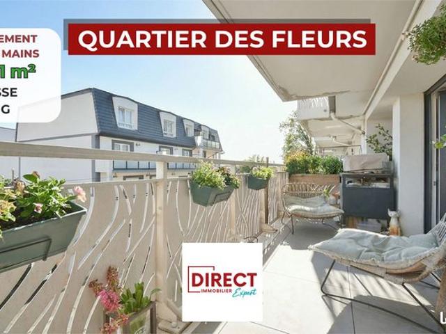 Appartement 3 pièces 62 m²