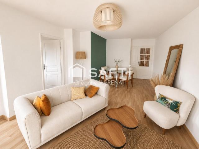 Appartement 3 pièces 62 m²