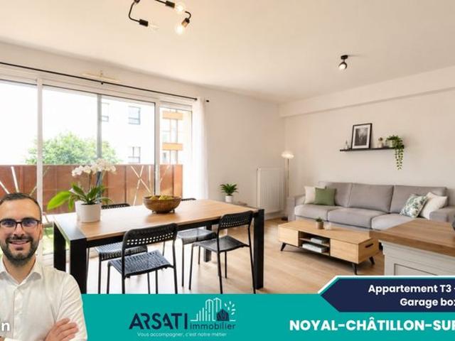 Appartement 3 pièces 62 m²