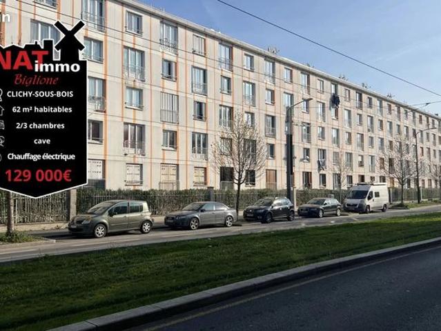 Appartement 3 pièces 62 m²