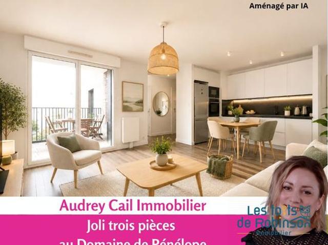 Appartement 3 pièces 62 m²