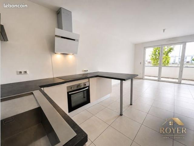 Appartement 3 pièces 62m² + Balcon 16m² + Parking Bezannes 2018