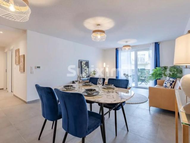 Appartement 3 pièces – 67,2 m² – Terrasse et double parking