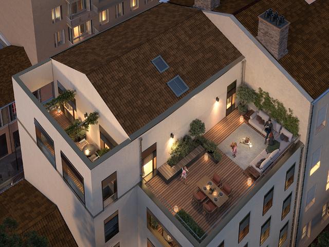 Appartement 3 Pieces 67 m2 lyon 7e arrondissement