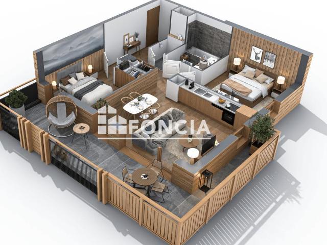 Appartement 3 pièces 67 m²