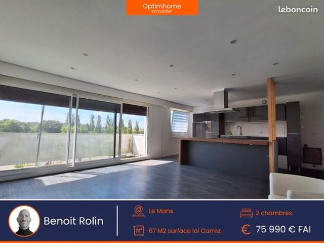 Appartement 3 pièces 67 m²
