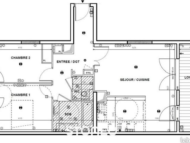 Appartement 3 pièces 67 m²