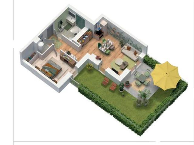 Appartement 3 pièces 67 m²
