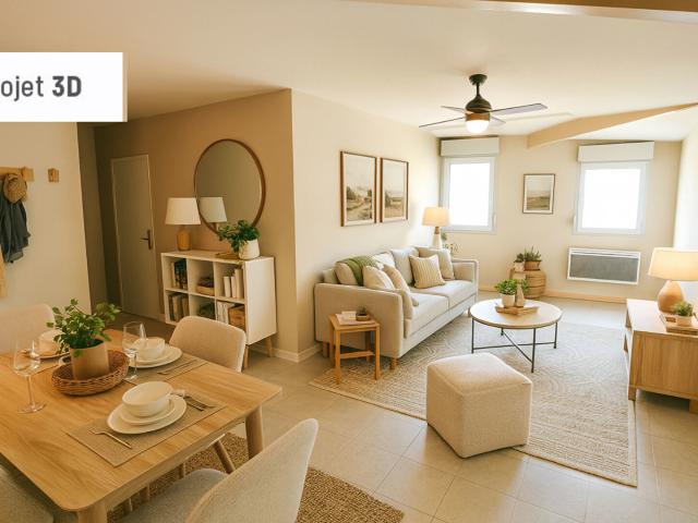 Appartement 3 pièces 67 m²