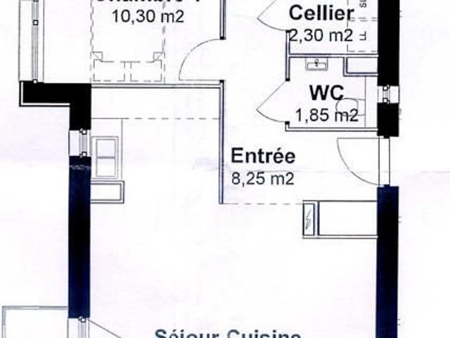 Appartement 3 pièces 67 m²