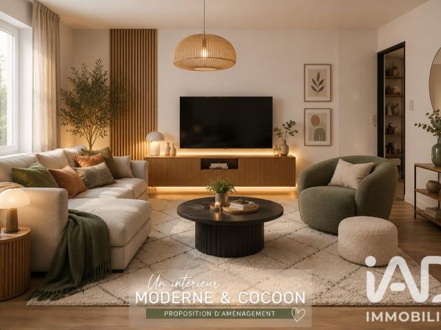 Appartement 3 pièces 64 m²