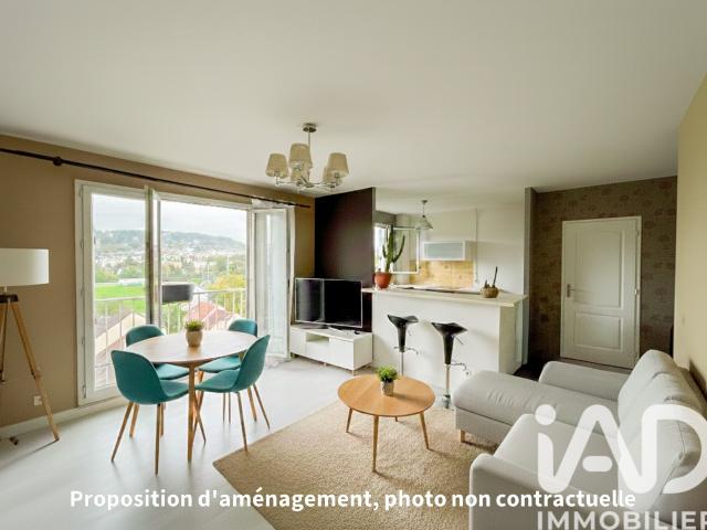Appartement 3 pièces 64 m²