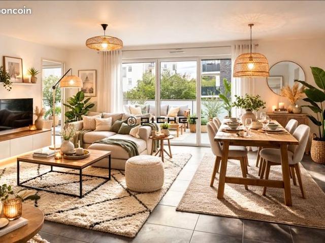Appartement 3 pièces 64 m²