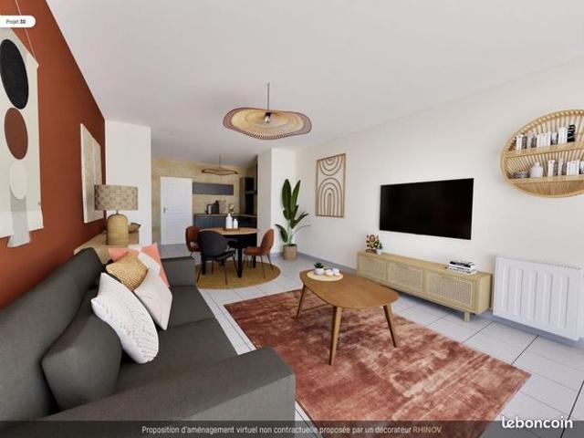 Appartement 3 pièces 64 m²