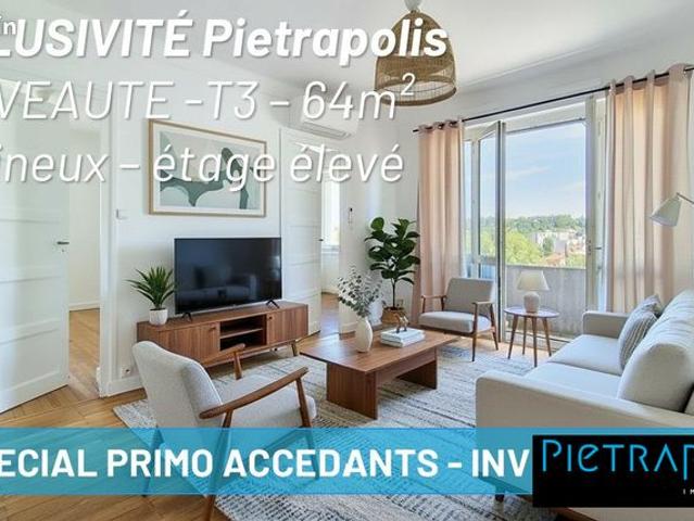 Appartement 3 pièces 64 m²