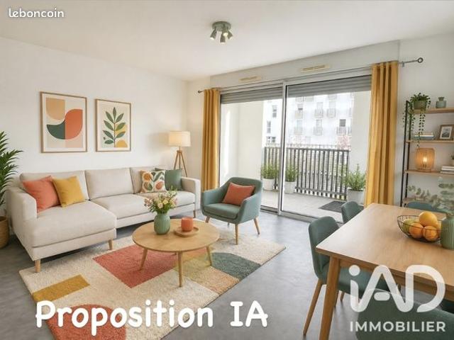 Appartement 3 pièces 64 m²