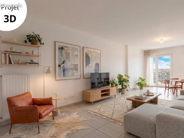 Appartement 3 pièces 64 m²