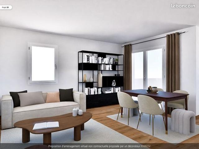 Appartement 3 pièces 64 m²
