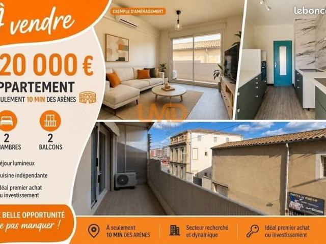 Appartement 3 pièces 64 m²