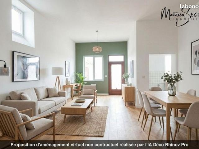 Appartement 3 pièces 64 m²