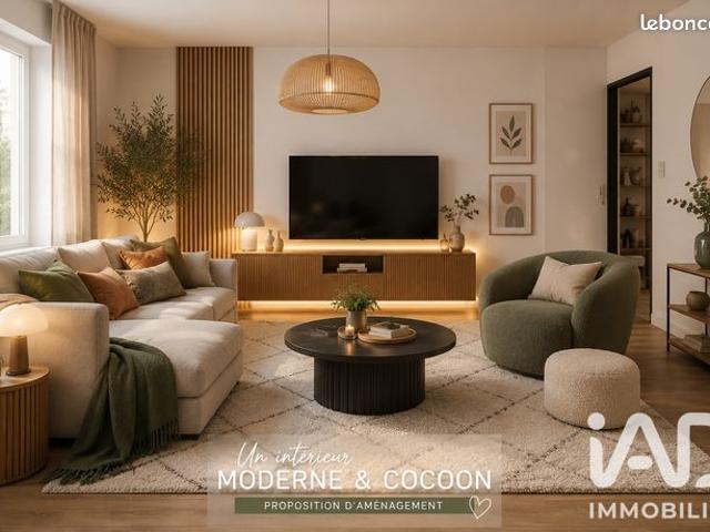 Appartement 3 pièces 64 m²