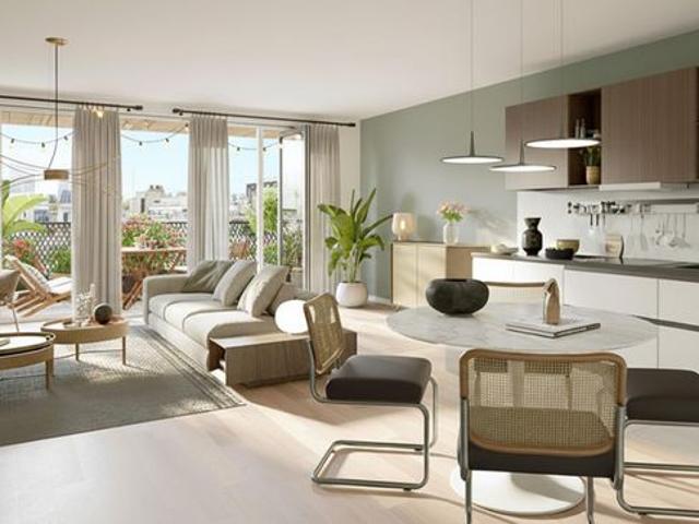 Appartement 3 pièces 64 m²