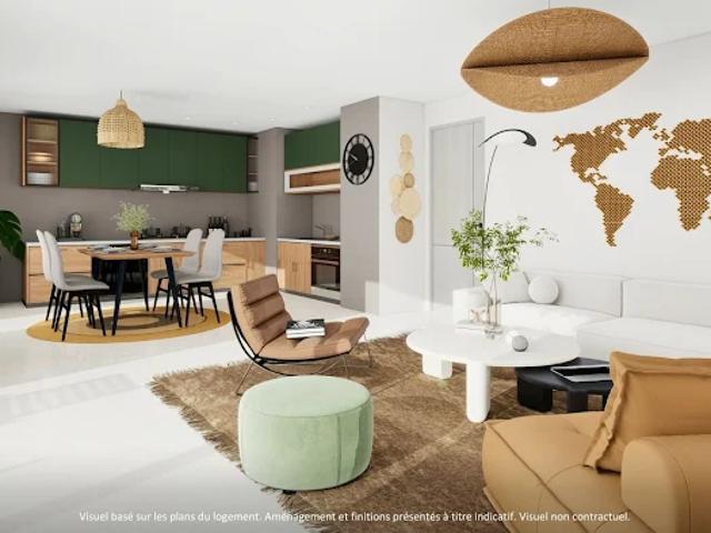Appartement 3 pièces 65 m2