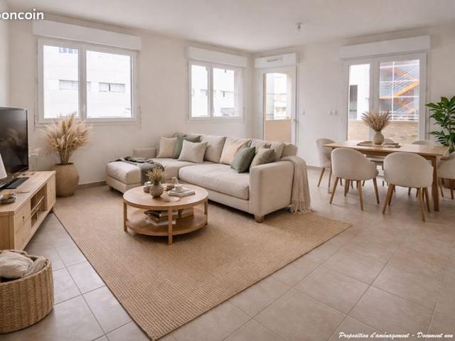 Appartement 3 pièces 65 m²