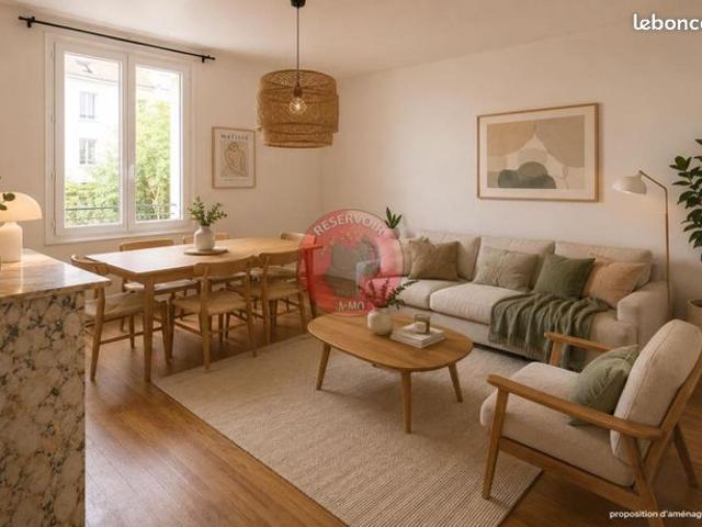 Appartement 3 pièces 65 m²