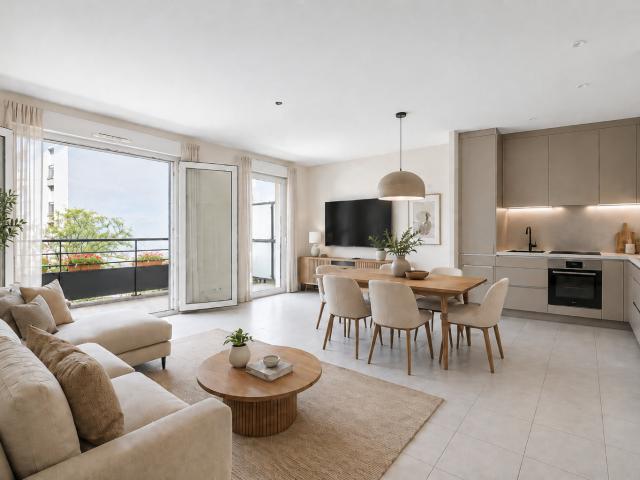 Appartement 3 pièces 65 m²