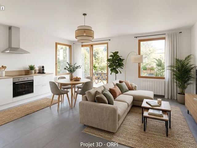 Appartement 3 pièces 65 m²