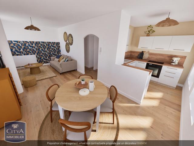 Appartement 3 pièces 65 m²