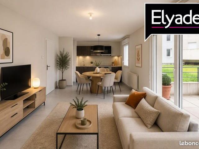 Appartement 3 pièces 65 m²