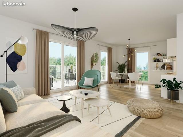 Appartement 3 pièces 65 m²