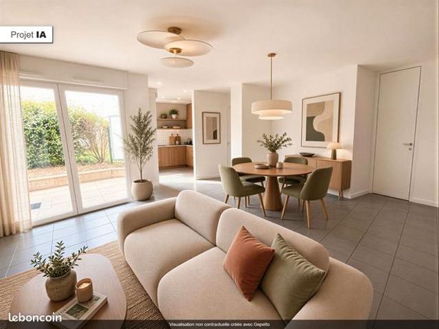 Appartement 3 pièces 65 m²