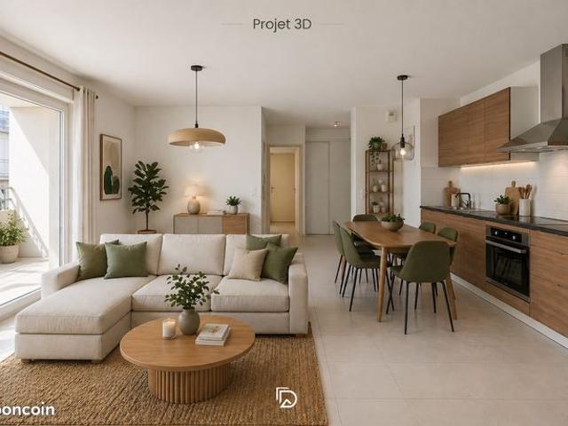 Appartement 3 pièces 65 m²
