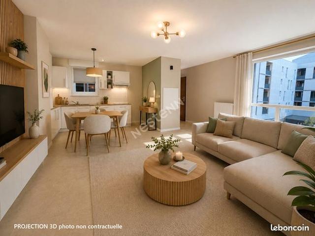 Appartement 3 pièces 65 m²