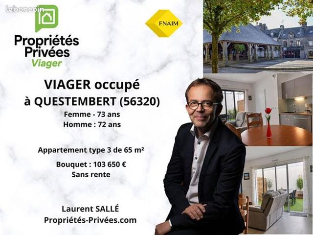 Appartement 3 pièces 65 m²