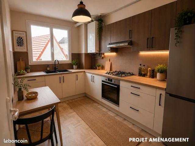 Appartement 3 pièces 65 m²