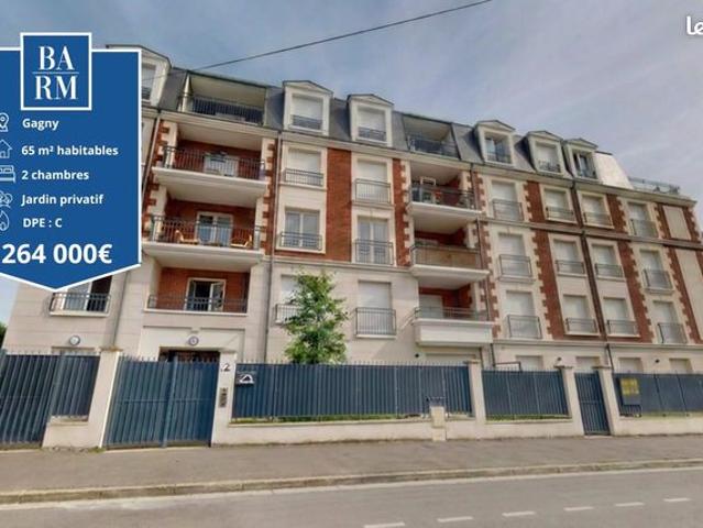 Appartement 3 pièces 65 m²