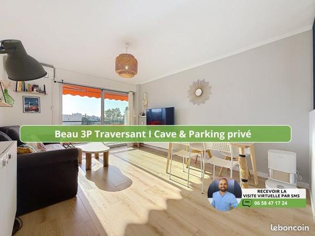 Appartement 3 pièces 65 m²