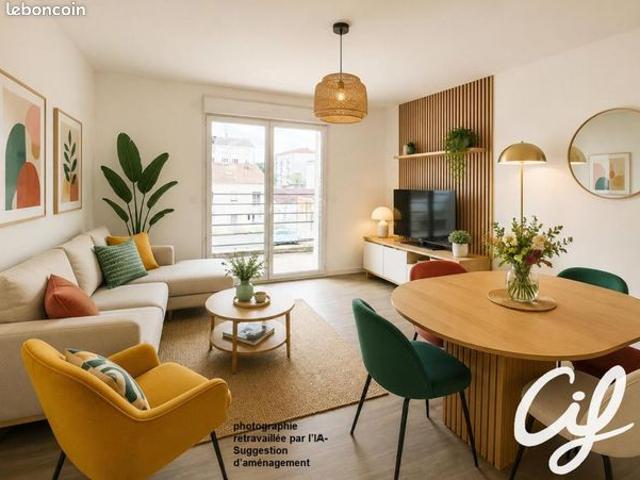 Appartement 3 pièces 66 m²