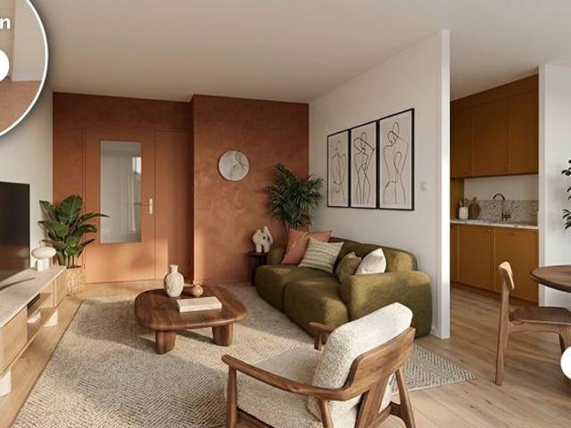 Appartement 3 pièces 66 m²