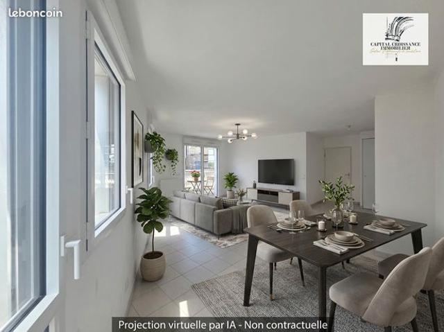 Appartement 3 pièces 66 m²