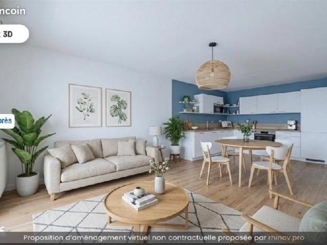 Appartement 3 pièces 66 m²