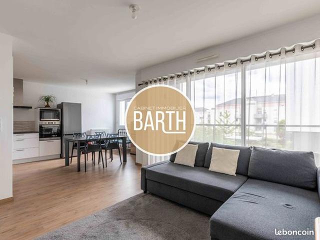 Appartement 3 pièces 66 m²