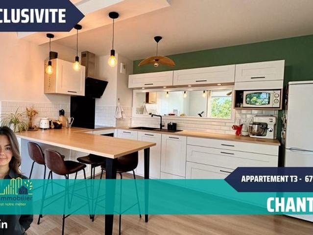 Appartement 3 pièces 66 m²