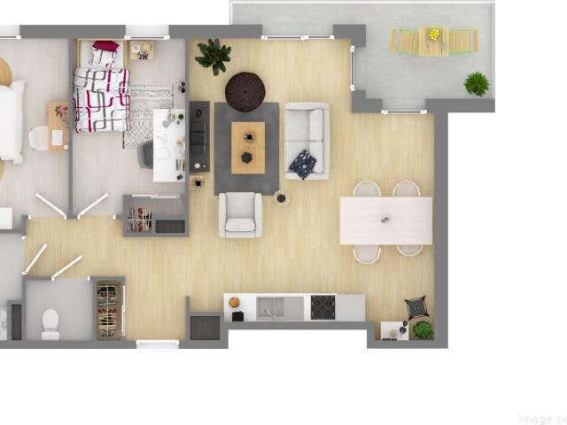 Appartement 3 pièces 66 m²